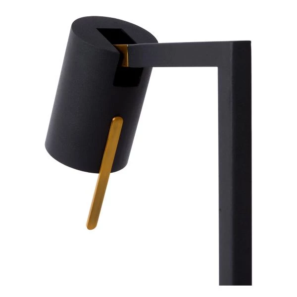 Lucide LESLEY - Desk lamp - 1xGU10 - Black - detail 4